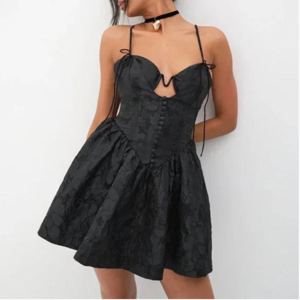 NWT For Love and Lemons Faith Mini Dress - Picture 1 of 3